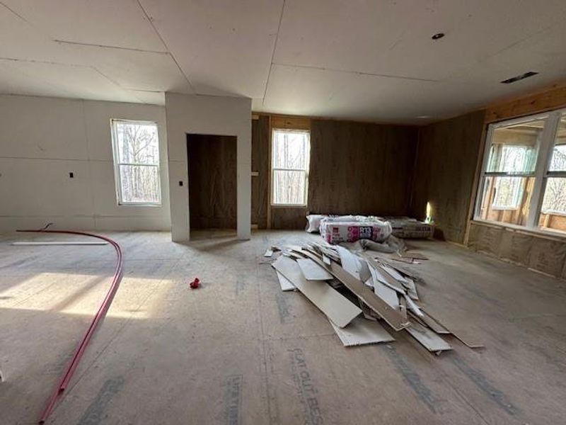 In-progress construction of a new home in , Summerville, GA (Image 14).