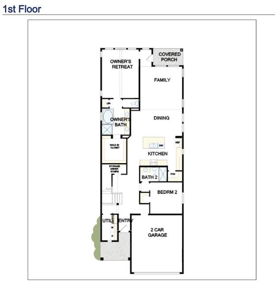 Floor Plan - 1st Floor