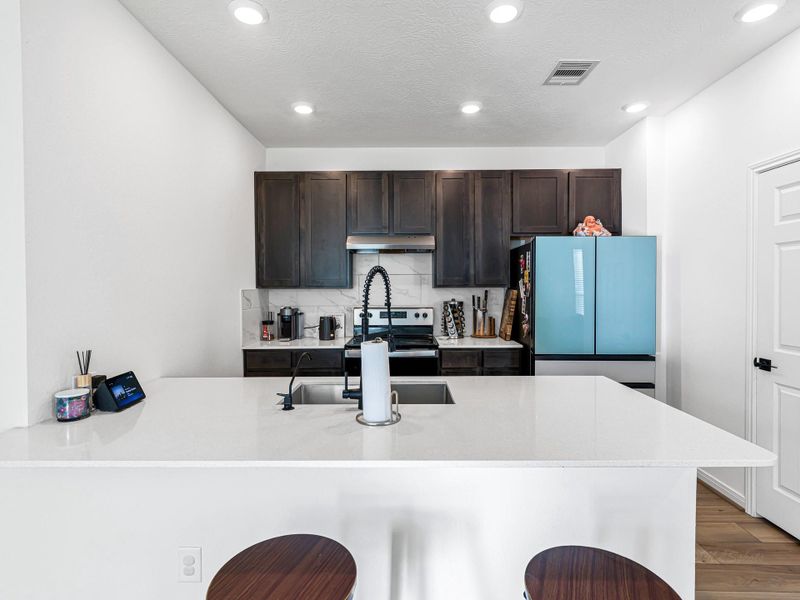 Breakfast bar for casual dining Breakfast bar for casual dining