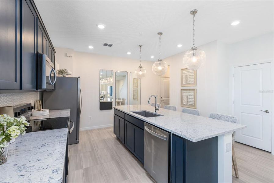 Furnished interior view inside a new home in The Cove at Nona Sound, Orlando (Image 12).