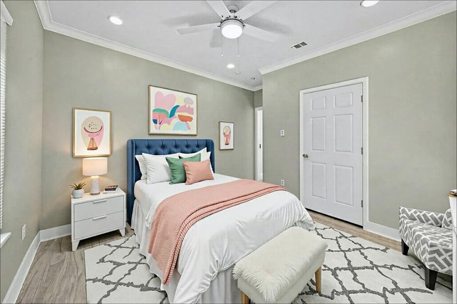 Furnished interior view inside a new home in , Lindale (Image 12). Furnished interior view inside a new home in , Lindale (Image 12).