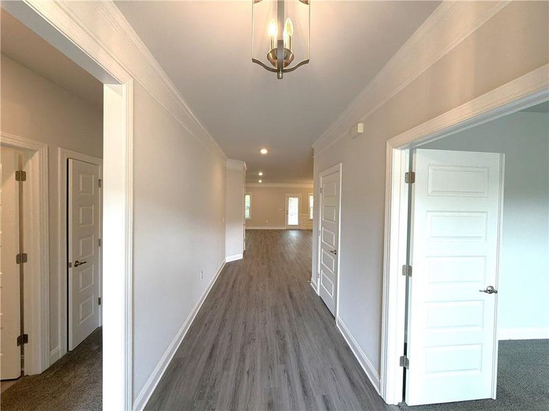 Spacious, unfurnished interior of a new home in Tuscany Hills, Douglasville (Image 30).