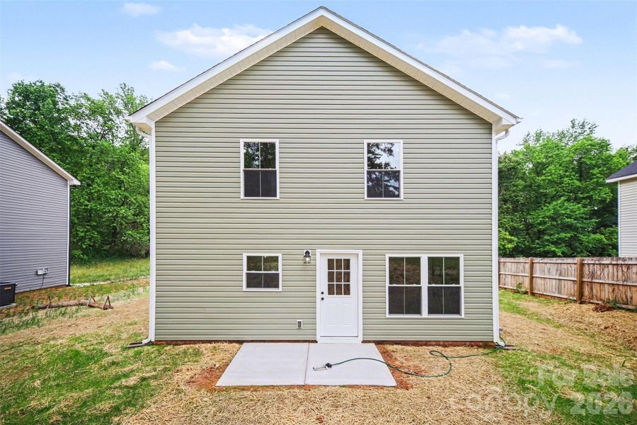 Exterior details and patio area of a home in , Kannapolis (Image 18).