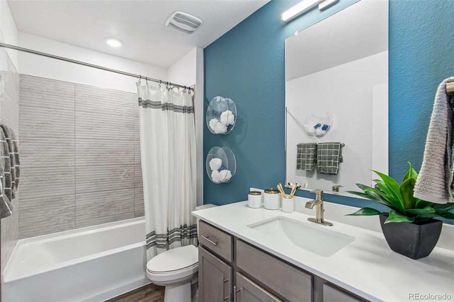 Furnished interior view inside a new home in Arcadia, Denver (Image 9). Furnished interior view inside a new home in Arcadia, Denver (Image 9).