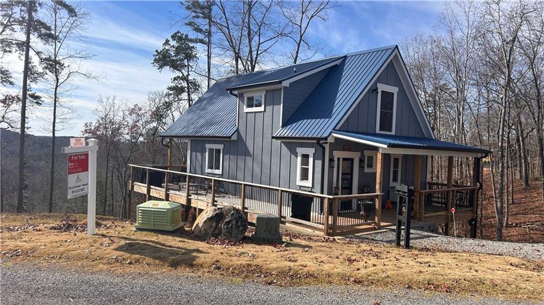 In-progress construction of a new home in , Ellijay, GA (Image 21).