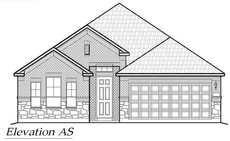 Exterior rendering of this home design in Heartland, Heartland, TX (Image 4).