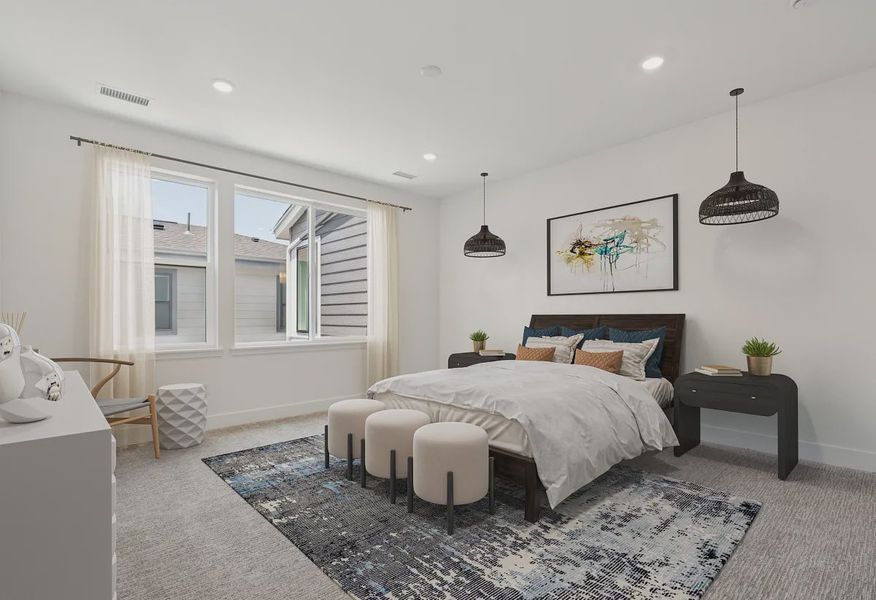 Homesite 288 Primary Bedroom - Virtually Staged - 8 of 14