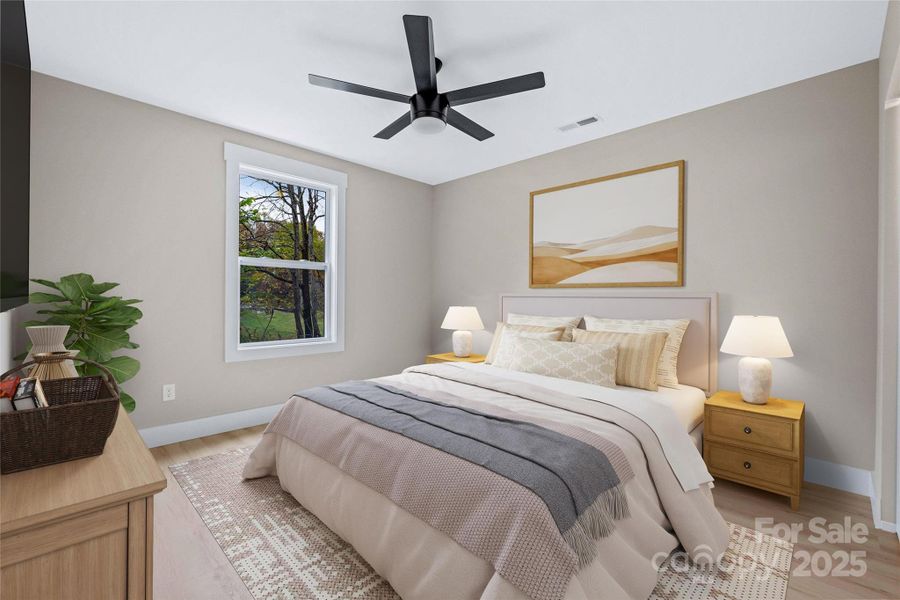 Furnished interior view inside a new home in , Asheville (Image 17).