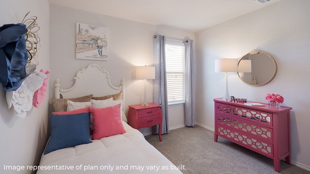 Furnished interior view inside a new home in Blue Ridge Ranch, San Antonio (Image 29).