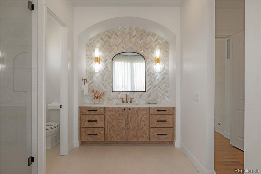 Furnished interior view inside a new home in , Parker (Image 5).