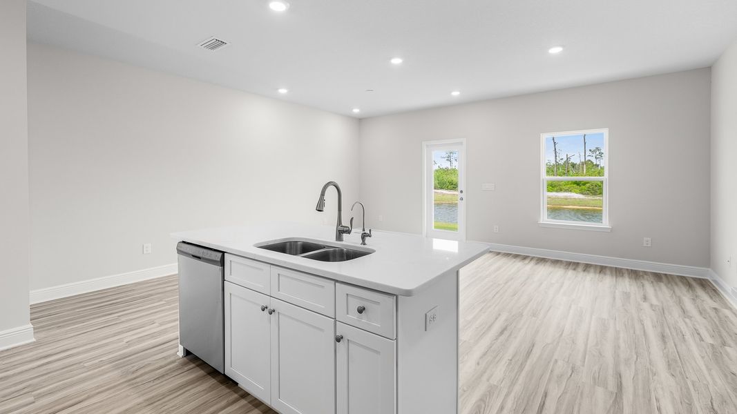 Furnished interior view inside a new home in Windmark Beach, Port Saint Joe (Image 6).