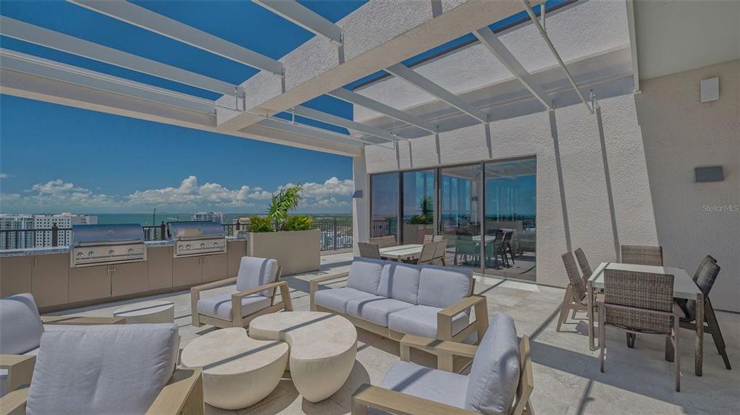 Furnished interior view inside a new home in , Sarasota (Image 17).