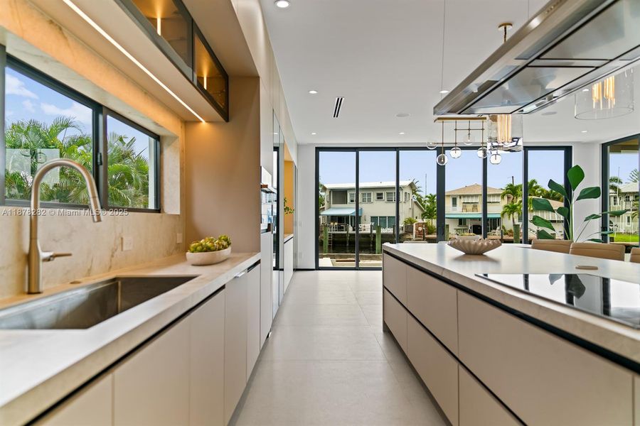 Furnished interior view inside a new home in , Wilton Manors (Image 33).