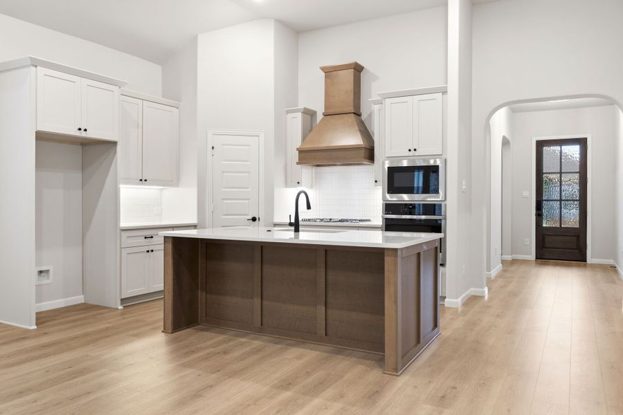 Representative furnished interior of a home built from the Finley by Cambridge Homes in Ribbonwood, Aubrey (Image 6).