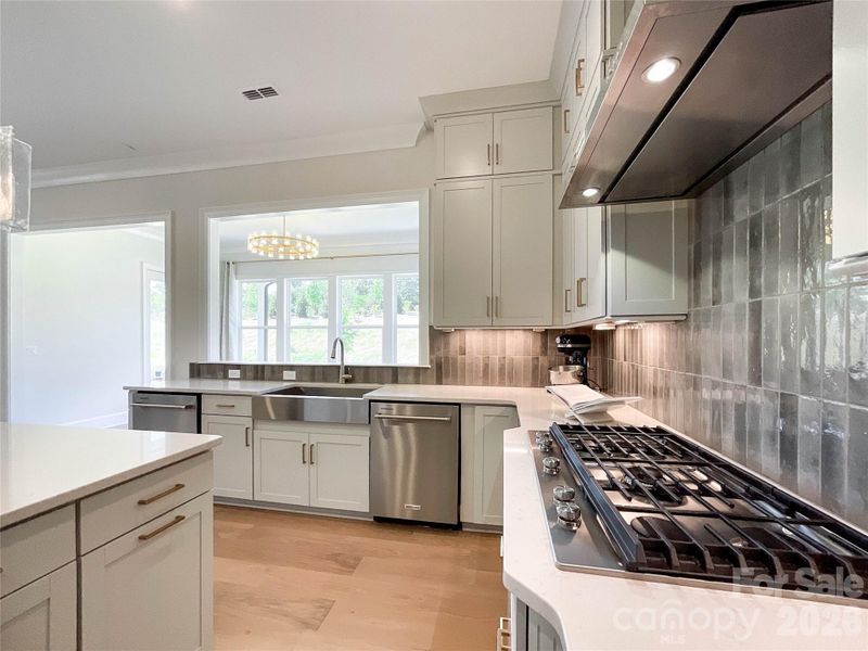 Furnished interior view inside a new home in , Huntersville (Image 9).