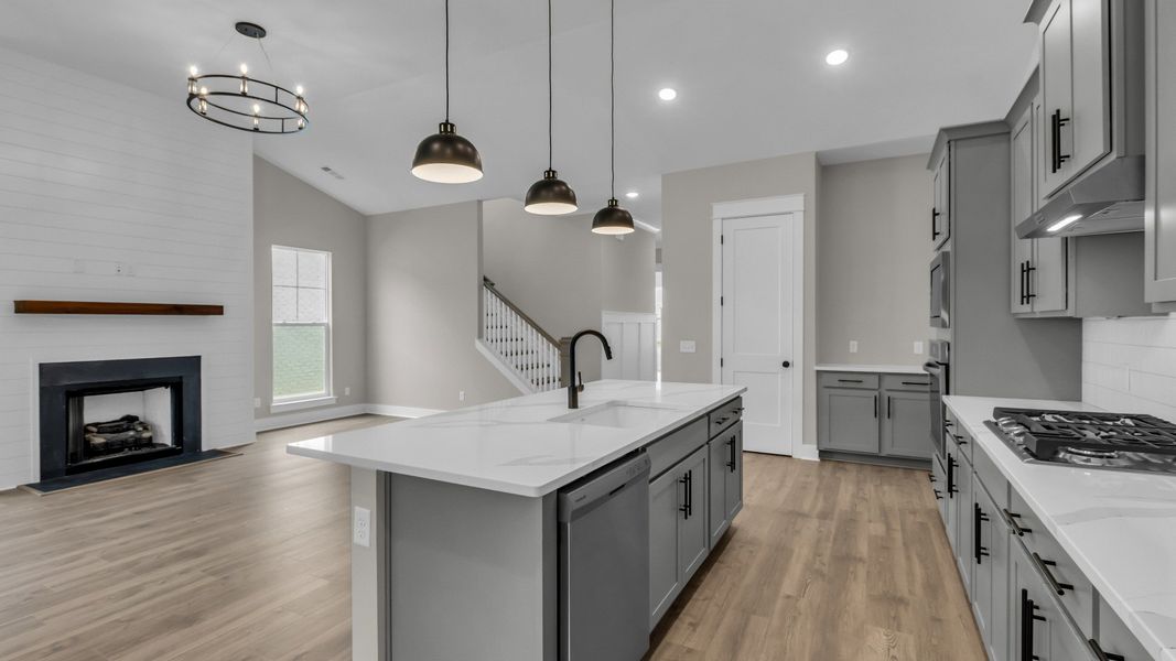 Furnished interior view inside a new home in Shelton Square, Murfreesboro (Image 18).