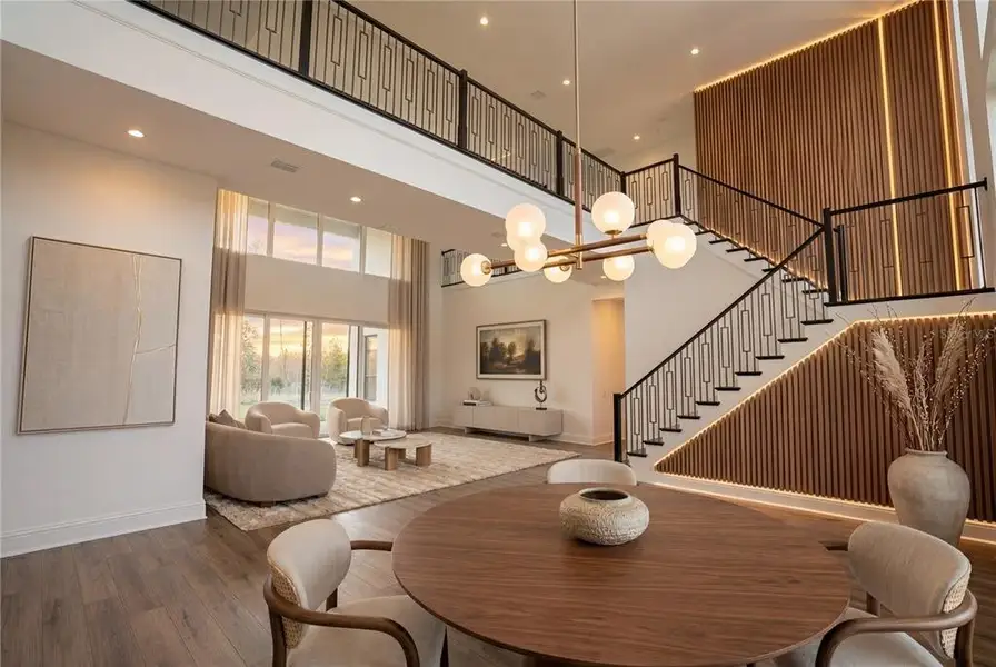 Furnished interior view inside a new home in , Montverde (Image 12). Furnished interior view inside a new home in , Montverde (Image 12).