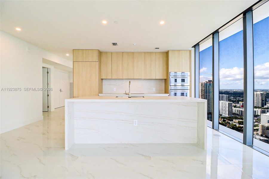 Furnished interior view inside a new home in , Miami (Image 11).
