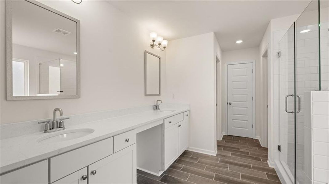 Furnished interior view inside a new home in Evergreen Crossing, Locust Grove (Image 4).