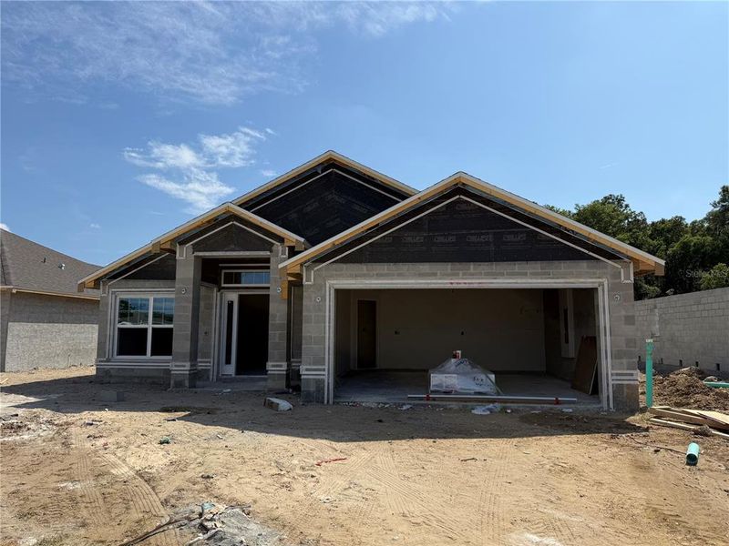 In-progress construction of a new home in , Ocala, FL (Image 14).