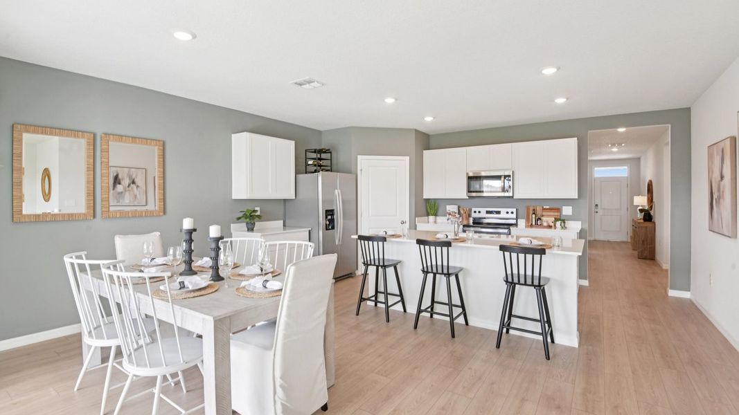 Furnished interior view inside a new home in Summit View, Dade City (Image 11).