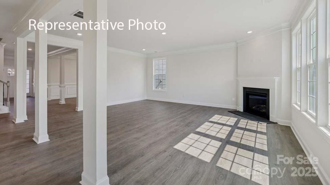 Spacious, unfurnished interior of a new home in Sanctuary at Southgate, Indian Trail (Image 35). Spacious, unfurnished interior of a new home in Sanctuary at Southgate, Indian Trail (Image 35).