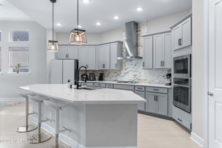 Furnished interior view inside a new home in , Jacksonville (Image 13).