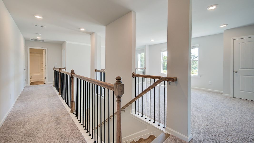 Representative furnished interior of a home built from the Clarity - Side Entry by DRB Homes in Brighton, Locust Grove (Image 16). Representative furnished interior of a home built from the Clarity - Side Entry by DRB Homes in Brighton, Locust Grove (Image 16).