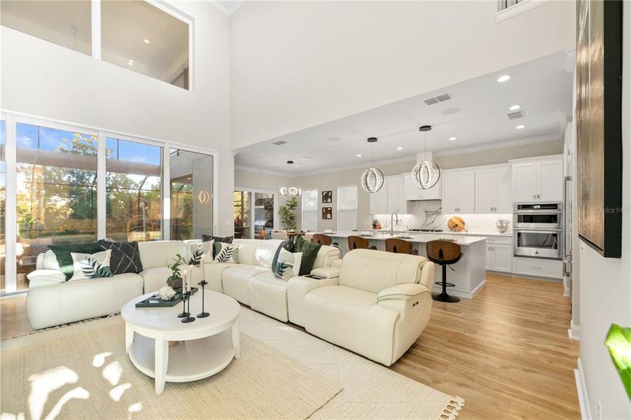Furnished interior view inside a new home in , Flagler Beach (Image 44).