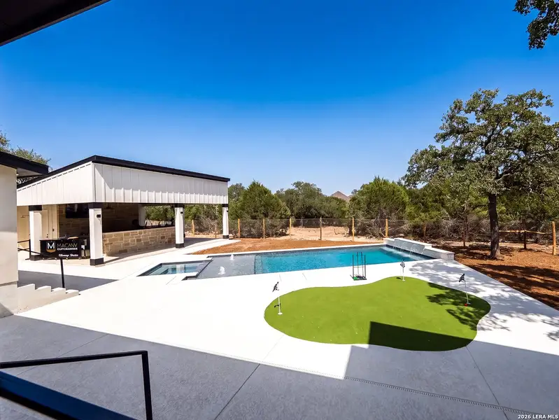 Exterior details and patio area of a home in , Boerne (Image 4).