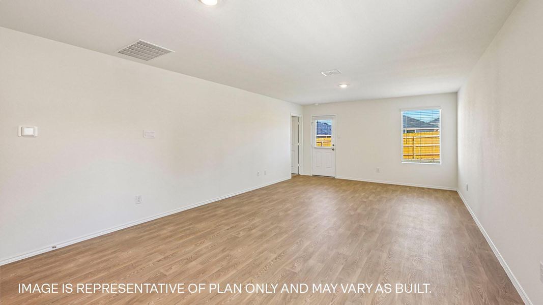 Spacious, unfurnished interior of a new home in Prairie Lakes, Buda (Image 9).