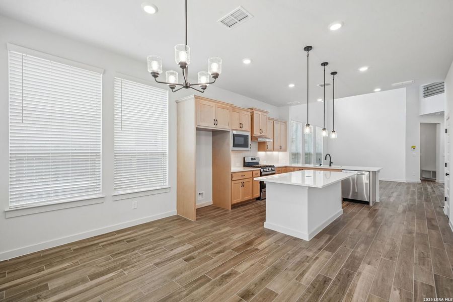 Furnished interior view inside a new home in Legacy at Lake Dunlap, New Braunfels (Image 9).