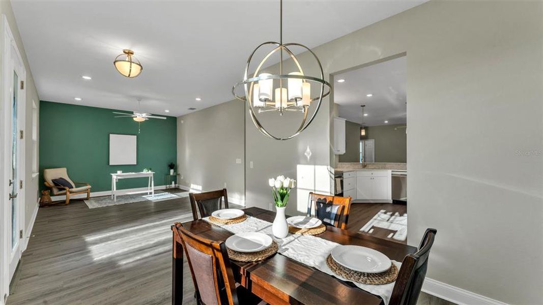 Furnished interior view inside a new home in , Lake Alfred (Image 7). Furnished interior view inside a new home in , Lake Alfred (Image 7).