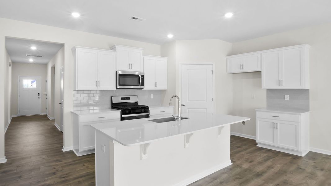 Furnished interior view inside a new home in Foxbank, Gray Court (Image 10).