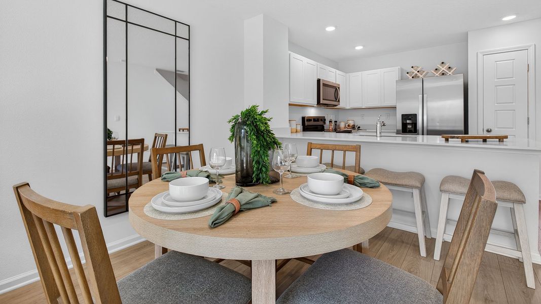 Representative furnished interior of a home built from the Sage by D.R. Horton in Corsair, Middleburg (Image 9).