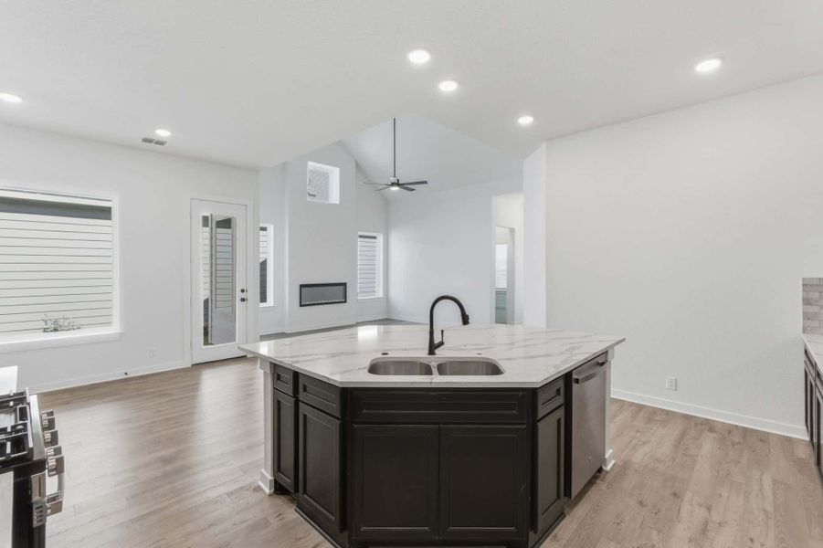 Furnished interior view inside a new home in The Crossvine, Schertz (Image 11). Furnished interior view inside a new home in The Crossvine, Schertz (Image 11).