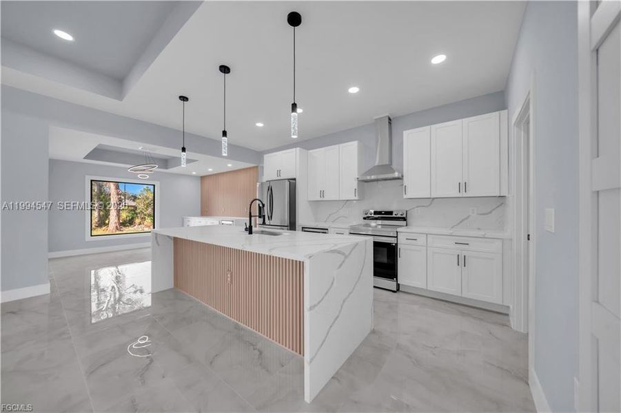 Furnished interior view inside a new home in , Lehigh Acres (Image 11).
