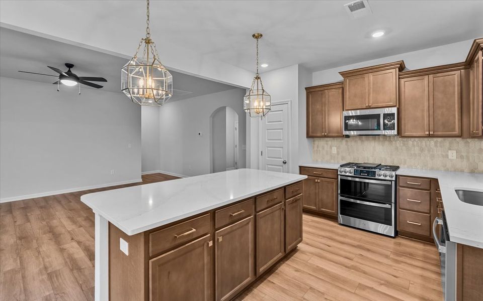 Furnished interior view inside a new home in Fieldstone, Lexington (Image 11).