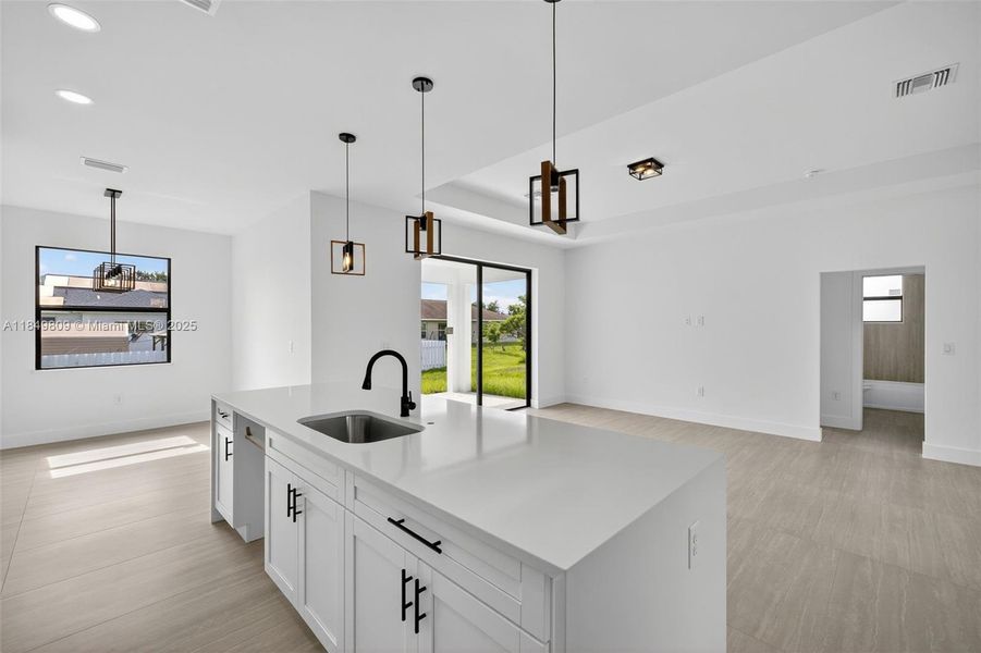 Furnished interior view inside a new home in , Lehigh Acres (Image 7).