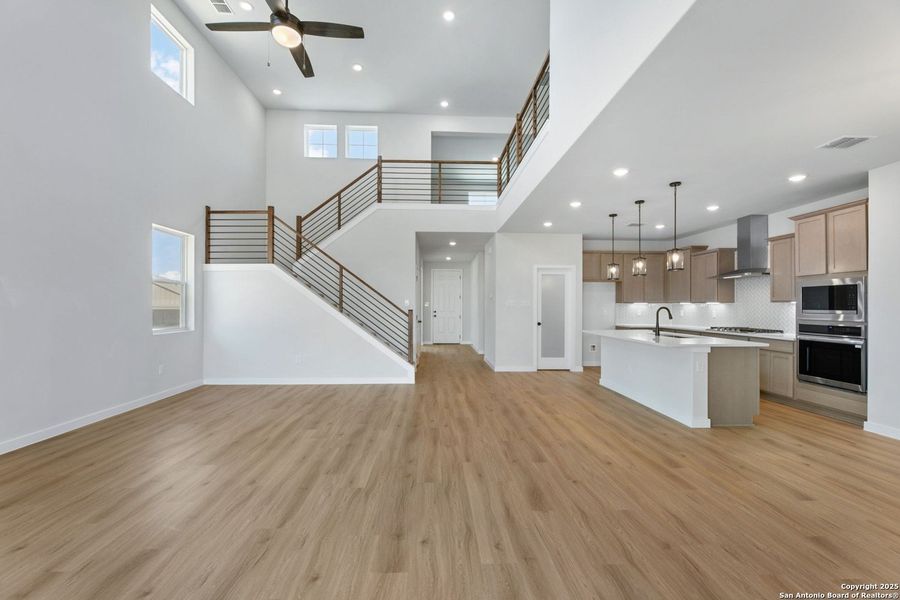 Spacious, unfurnished interior of a new home in Hickory Ridge Estates, Elmendorf (Image 7). Spacious, unfurnished interior of a new home in Hickory Ridge Estates, Elmendorf (Image 7).