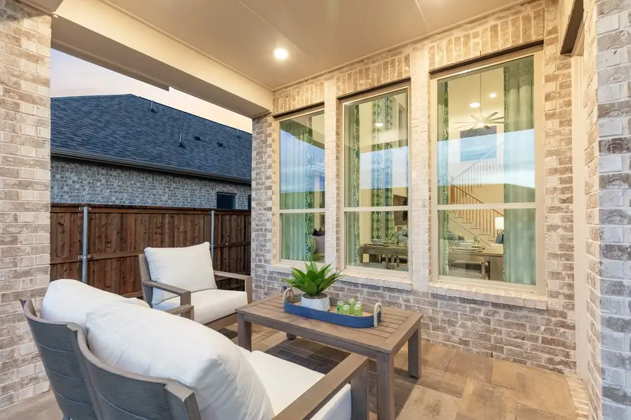 Representative Patio - some options shown