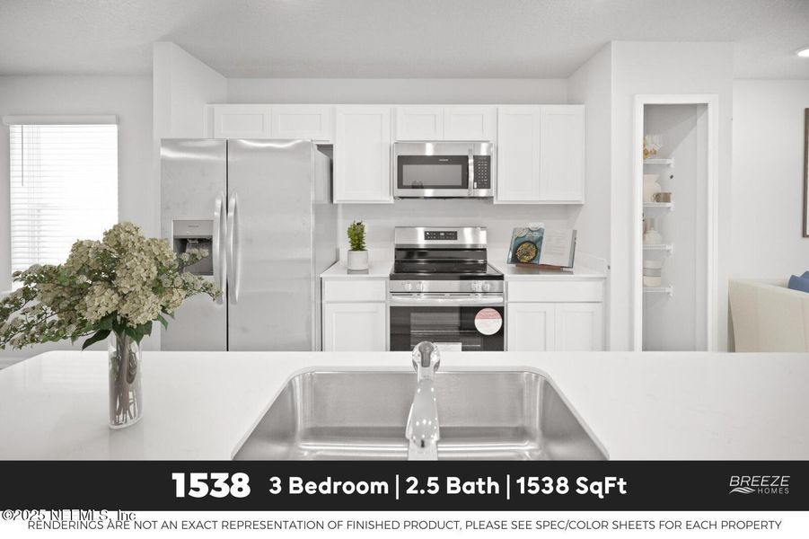 Furnished interior view inside a new home in , Jacksonville (Image 5).