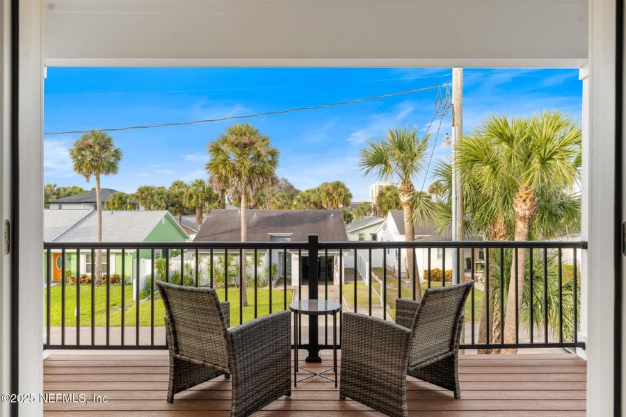 Exterior details and patio area of a home in , Jacksonville Beach (Image 29). Exterior details and patio area of a home in , Jacksonville Beach (Image 29).