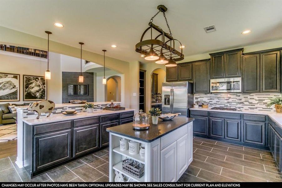 Furnished interior view inside a new home in Green Meadows, Celina (Image 23).