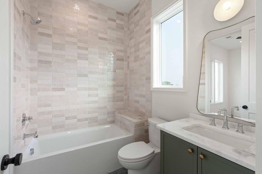 Furnished interior view inside a new home in , Charleston (Image 5).