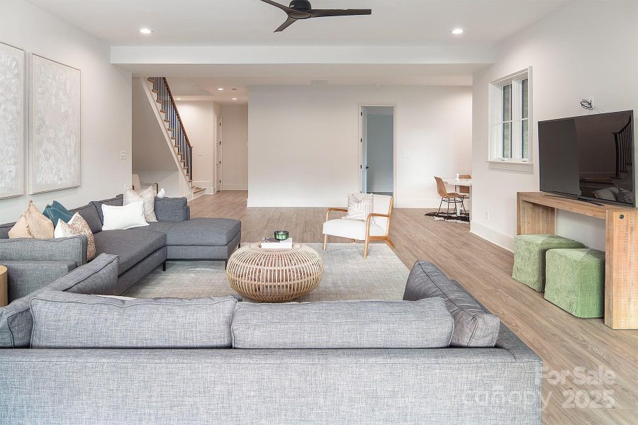 Furnished interior view inside a new home in , Charlotte (Image 12).