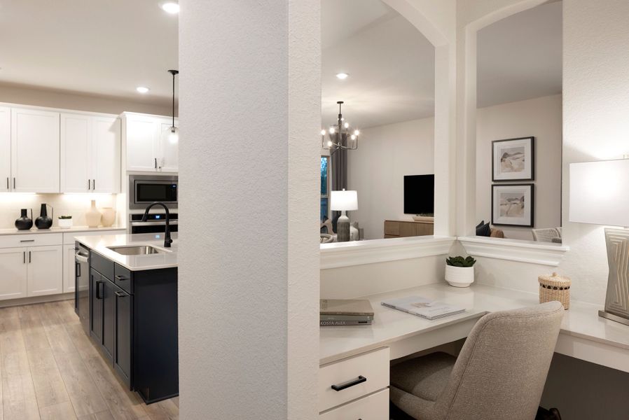 Furnished interior view inside a new home in Crescent Bluff, Georgetown (Image 16).
