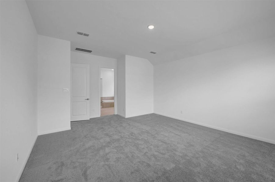 Spacious, unfurnished interior of a new home in Meridiana - Terrace Collection, Manvel (Image 24).