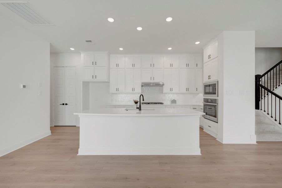 Furnished interior view inside a new home in The Retreat at Harvest, Argyle (Image 5).