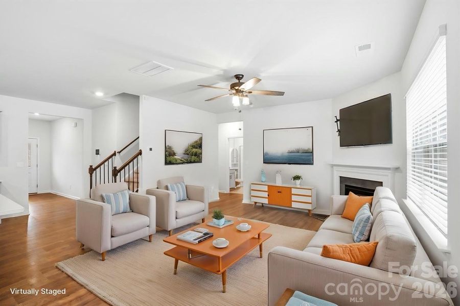 Furnished interior view inside a new home in , Mount Holly (Image 11). Furnished interior view inside a new home in , Mount Holly (Image 11).